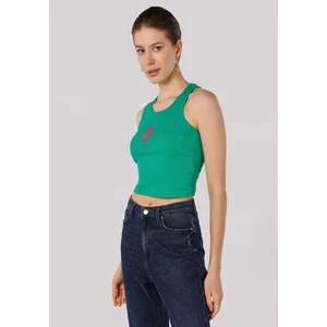 Regular Fit   Kadın Yeşil Atlet