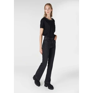 791 Monıca Regular Fit Orta Bel Bootcut Kadın Mavi Jean Pantolon