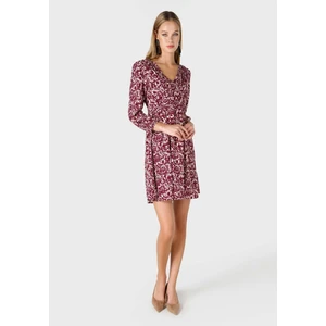 Regular Fit  Kadın Bordo  Elbise
