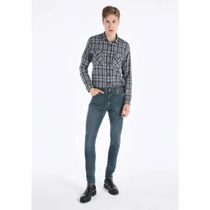 Slim Fit Düşük Bel Dar Paça Erkek Denim Jean Pantolon