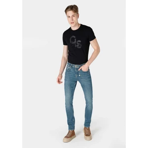 044 Karl Straight Fit Düşük Bel Düz Paça Erkek Yeşil Jean Pantolon