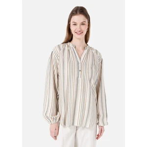 Regular Fit   Kadın Bej  Gömlek Cl1067147
