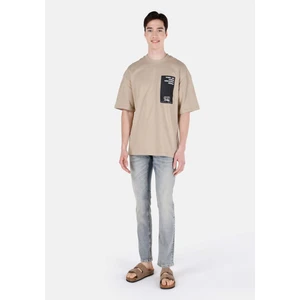 044 Karl Straight Fit   Erkek Mavi Jean Pantolon