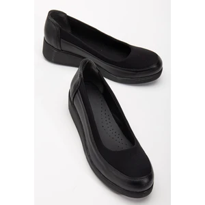 Kadın Günlük Ayakkabı Siyah Streç Ortopedik