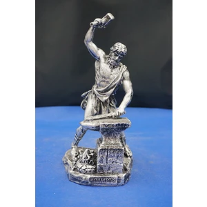 Hephaestus Ateş Tanrısı Heykel Biblo – Mitolojik Heykel Özel Tasarım 22  cm  Ev Dekor Aksesuar