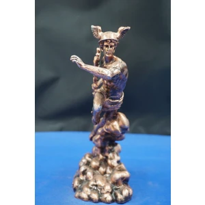 Antik Yunan Mitolojisi Hermes Biblo Heykel – Ofis Dekorasyon Ev Dekor Hediyelik Aksesuar 20  cm