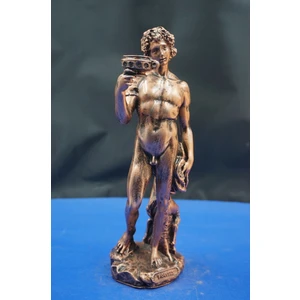 Dekoratif Dionysus Biblo Heykel – Ofis Dekorasyon Ev Dekor Hediyelik Aksesuar 25  cm
