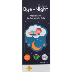 Bye-Night Bitkisel Gece Rahat Uyku Damlası 50 ml
