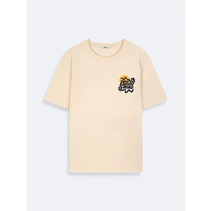 Ltb LEBOSA Erkek Sıfır Yaka Kısa Kol T-Shirt 1225842896089