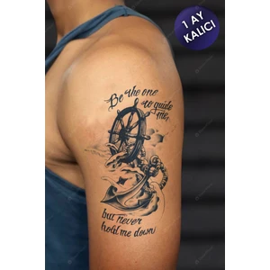 BP Tattoo 1 Ay Kalıcı Dövme Çapa Dövmesi Tattoo