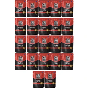 Plus Sos Içinde Parça Biftek Etli Kısırlaştırılmış Kedi Konservesi 85gr - 22 Adet