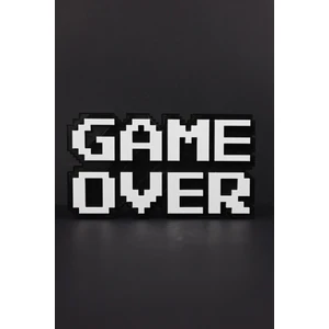 Game Over - 8-Bit - 3 Boyutlu Tabela - 20 cm  x 11.5 cm  x 1.5 cm