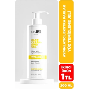 C Vitamini & Hyaluronic Acid Aydınlatıcı, Leke Karşıtı Yüz Temizleme Jeli 200 ml