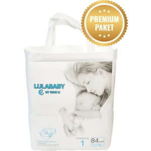 Lula Baby Premium Fırsat Paketi Bebek Bezi 1 Numara Yenidoğan 84 Adet