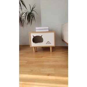 Kedi Evi & Kedi Kulübesi & Ahşap Kedi Evi 35X50CM