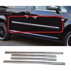 My Tuning Vw Caddy 2003-2014 Krom Yan Kapı Çıtası 4 kapı P.çelik KISA ŞASE