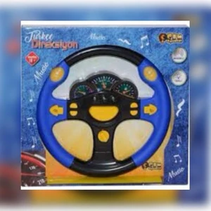 Müzikli Işıklı Mavi Oyuncak Eğitici Direksiyon