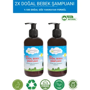 Doğal Bebek Şampuanı 500 ml Saç ve Vücut Şampuanı Parabensiz Sülfatsız Bebek Şampuanı