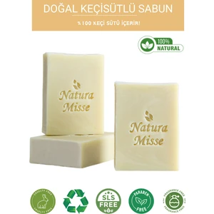 Doğal Keçi Sütlü Sabun 125 gr (Doğal & El Yapımı)