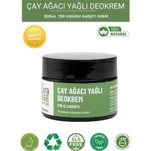 Doğal Koltuk Altı Kremi 50 ml (Çay Ağacı Yağlı Deokrem)