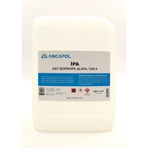 5 Lt %99,9 Saf Ipa Izo Propil Alkol Temizlik Solventi (Izopropıl)