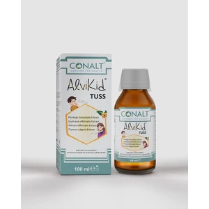 CONALT Alvikid Tuss 100 ml Çocuklarınızın Öksürüğüne Doğal ve Etkili Çözüm