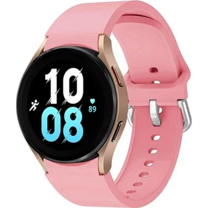 MMP Shop Samsung Galaxy Watch 4 5 6 7 Fe 40 40 44 Classic 42 43 46 47 mm Uyumlu Kavisli Silikon Kordon