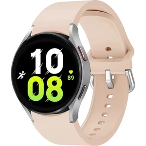 MMP Shop Samsung Galaxy Watch 4 5 6 7 Fe 40 40 44 Classic 42 43 46 47 mm Uyumlu Kavisli Silikon Kordon