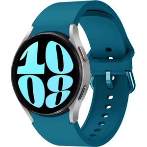 MMP Shop Samsung Galaxy Watch 4 5 6 7 Fe 40 40 44 Classic 42 43 46 47 mm Uyumlu Kavisli Silikon Kordon