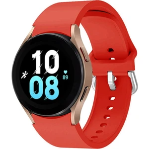 MMP Shop Samsung Galaxy Watch 4 5 6 7 Fe 40 40 44 Classic 42 43 46 47 mm Uyumlu Kavisli Silikon Kordon