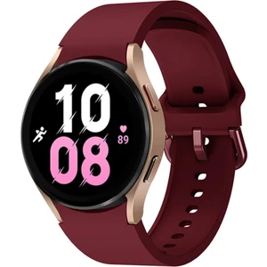 MMP Shop Samsung Galaxy Watch 4 5 6 7 Fe 40 40 44 Classic 42 43 46 47 mm Uyumlu Kavisli Silikon Kordon