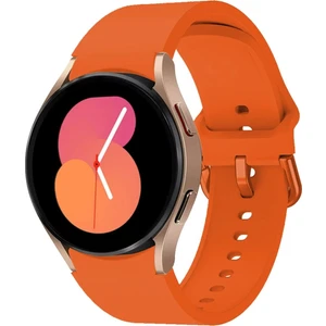 MMP Shop Samsung Galaxy Watch 4 5 6 7 Fe 40 40 44 Classic 42 43 46 47 mm Uyumlu Kavisli Silikon Kordon