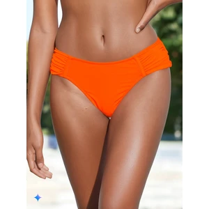 Turuncu Dar Kalıp Kalın Kenarlı Bikini Altı
