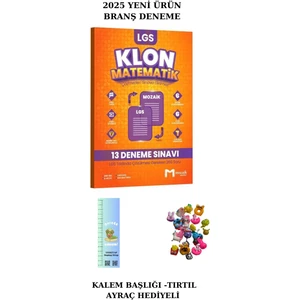 Mozaik 8. Sınıf Klon Matematik Branş Denemesi (Tırtıl A.+Mini D. )2025