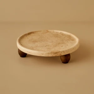 Bella Maison Ephesus Traverten Sunum Standı Naturel (25  cm )