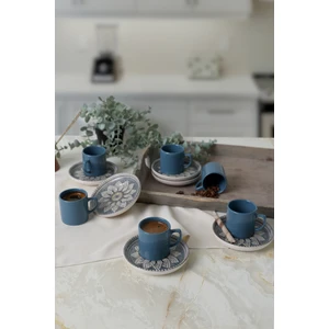 Mosaic Marvels Kahve Takımı 12 Parça 6 Kişilik 21619