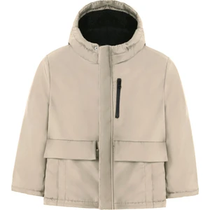 Erkek Çocuk Taş Içi Kürklü Su ve Rüzgar Geçirmez Kapüşonlu 3 Cep Kışlık Mont & Kaban & Parka