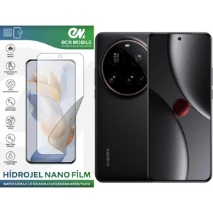 ECR MOBILE  Xiaomi 15 Ultra ile Uyumlu Hidrojel Nano Ekran Koruyucu Film Mat(Tempered Cam Değildir!)