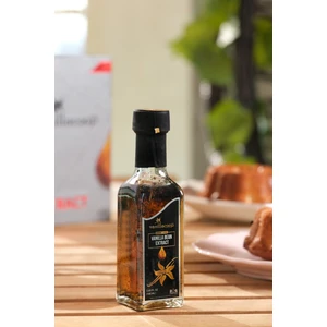 - Saf Vanilya Özütü - 100 ml (Net: ~130 g) - 2'li Çubuk Vanilya Hediyeli - Vanilya Ekstraktı