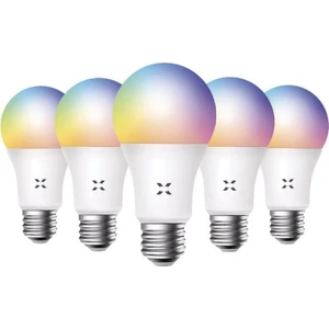 Smart Akıllı Wi-Fi Led RGB Akıllı Ampul Mobil Uygulama Denetimli Google Home/Alexa Uyumlu Çok Renkli Lamba (5 Adet) X7021