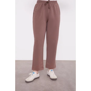 Toprak Belli Lastikli Cepli Spor Pantolon