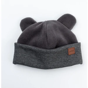 Pamuk Kaşkorse Polar Çift Kat Katlanabilir Yumuşak Çocuk, Bebek Önlük ve Bere