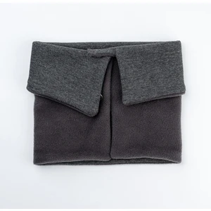 Pamuk Kaşkorse Polar Çift Kat Katlanabilir Yumuşak Çocuk, Bebek Önlük ve Bere