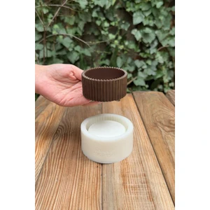 Rufus Concept Fanny Tırtıklı Silikon Kap Kalıbı