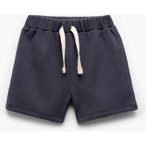 Pamuklu Beli Bağcıklı Basic Şort