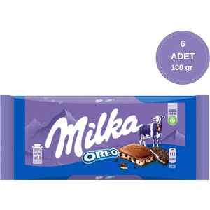 Oreo Tablet Çikolata 100 gr - 6 Adet