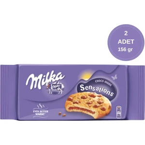 Sensations Choco Cookie Damla Çikolata ve Dolgulu Bisküvi 156 gr - 2 Adet