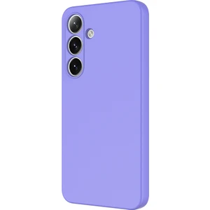 Samsung Galaxy A56 Uyumlu Kılıf Lansman Içi Kadife Silikon Lila + Ekran Koruyucu