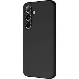 Samsung Galaxy A56 Uyumlu Kılıf Lansman Içi Kadife Silikon Siyah + Ekran Koruyucu