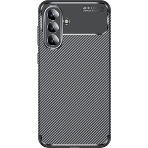 Samsung Galaxy A56 Uyumlu Kılıf Negro Karbon Desen Silikon Siyah